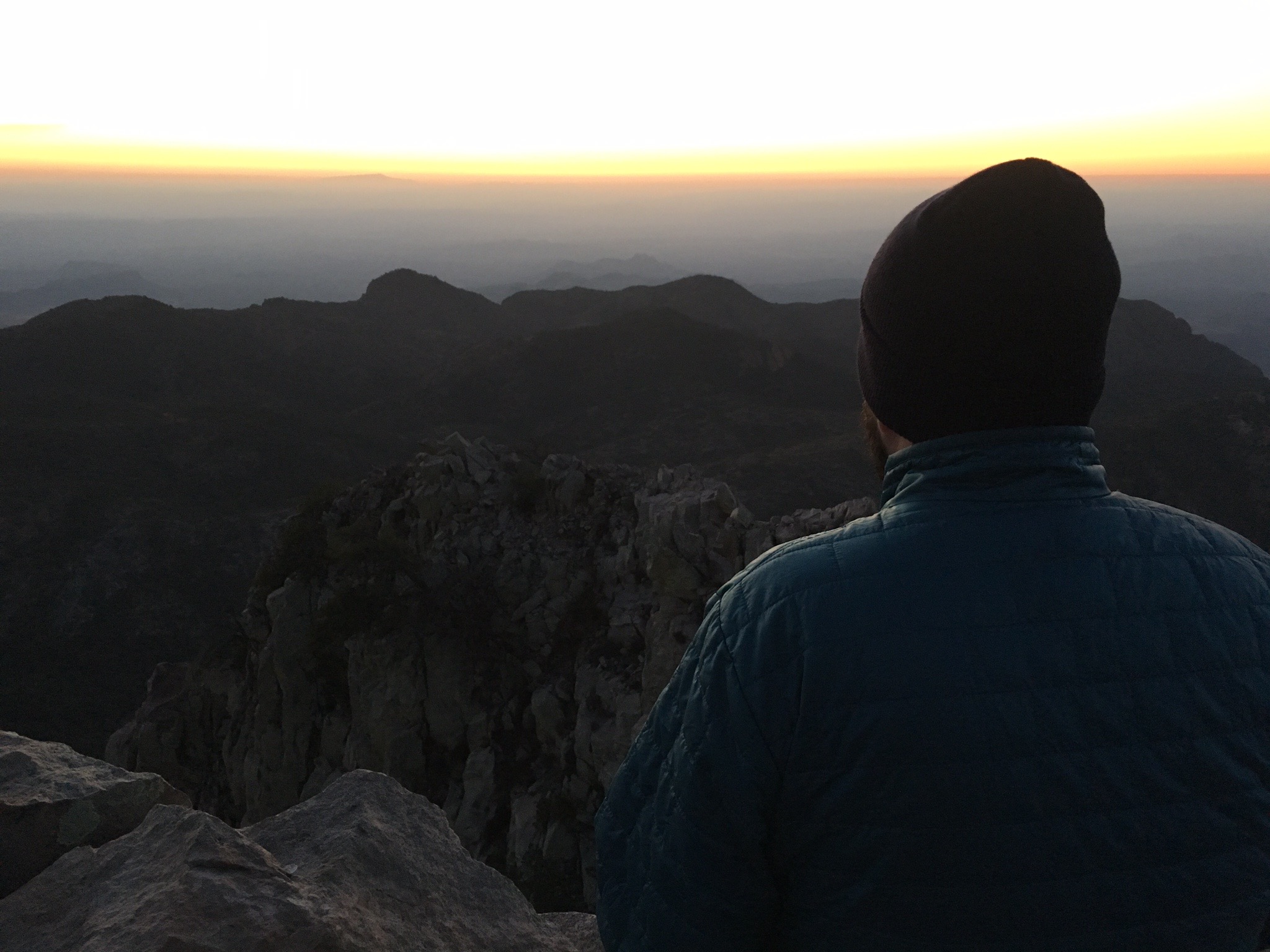 emory peak abe sunset