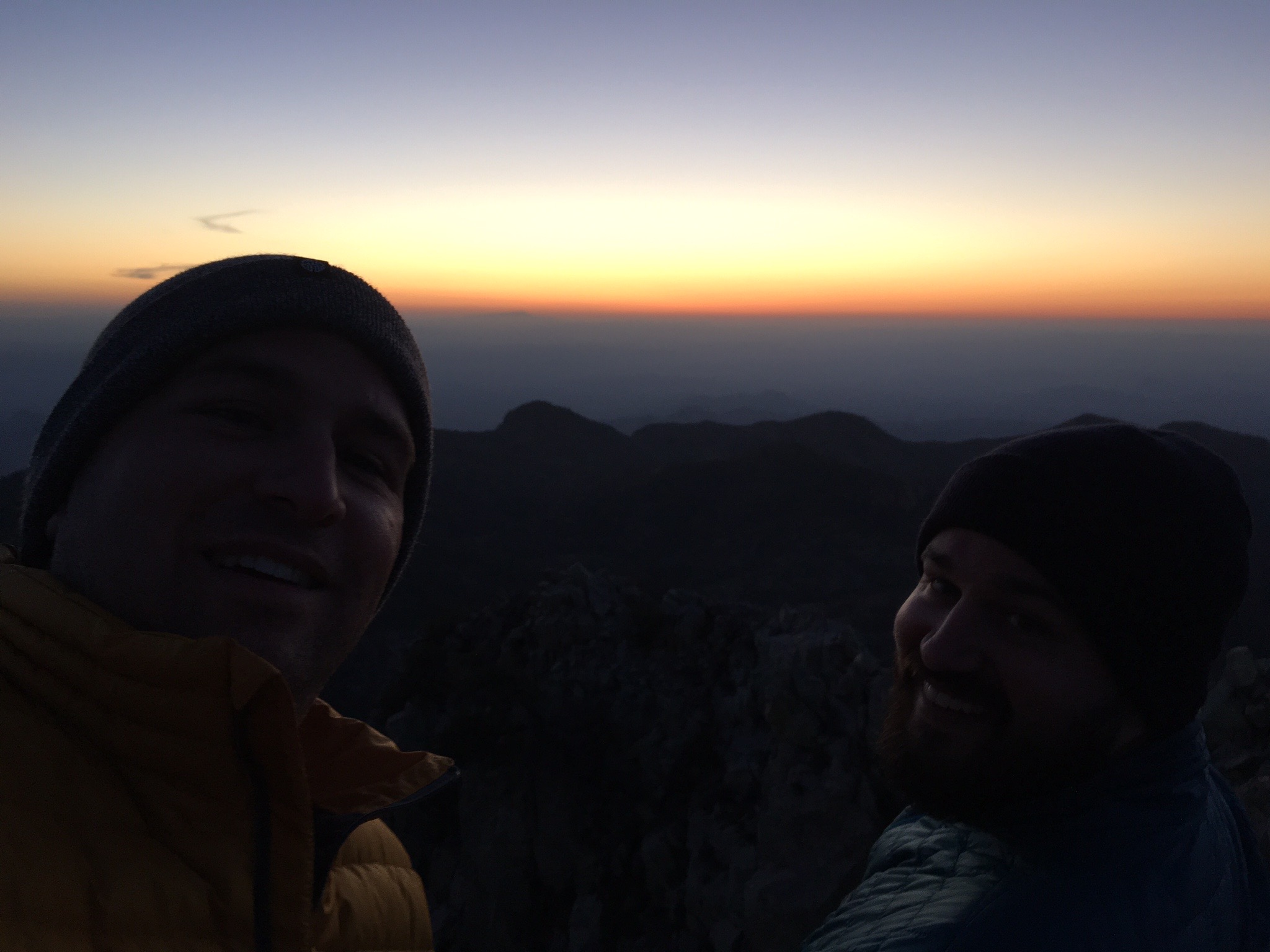 emory peak brothers sunset