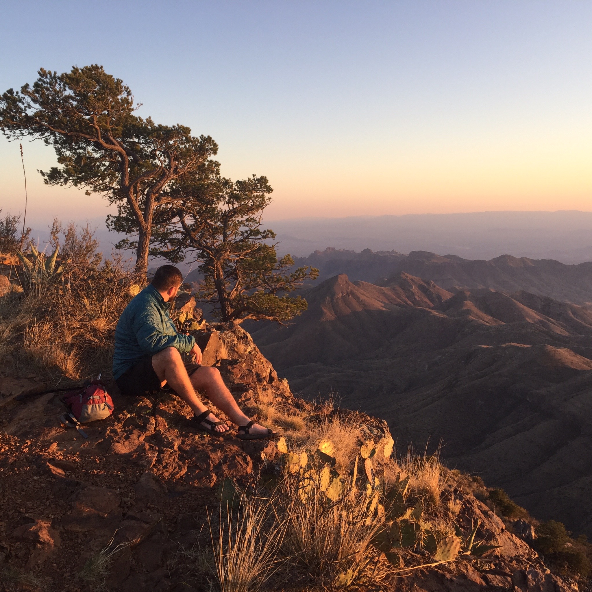 south rim sunset abe