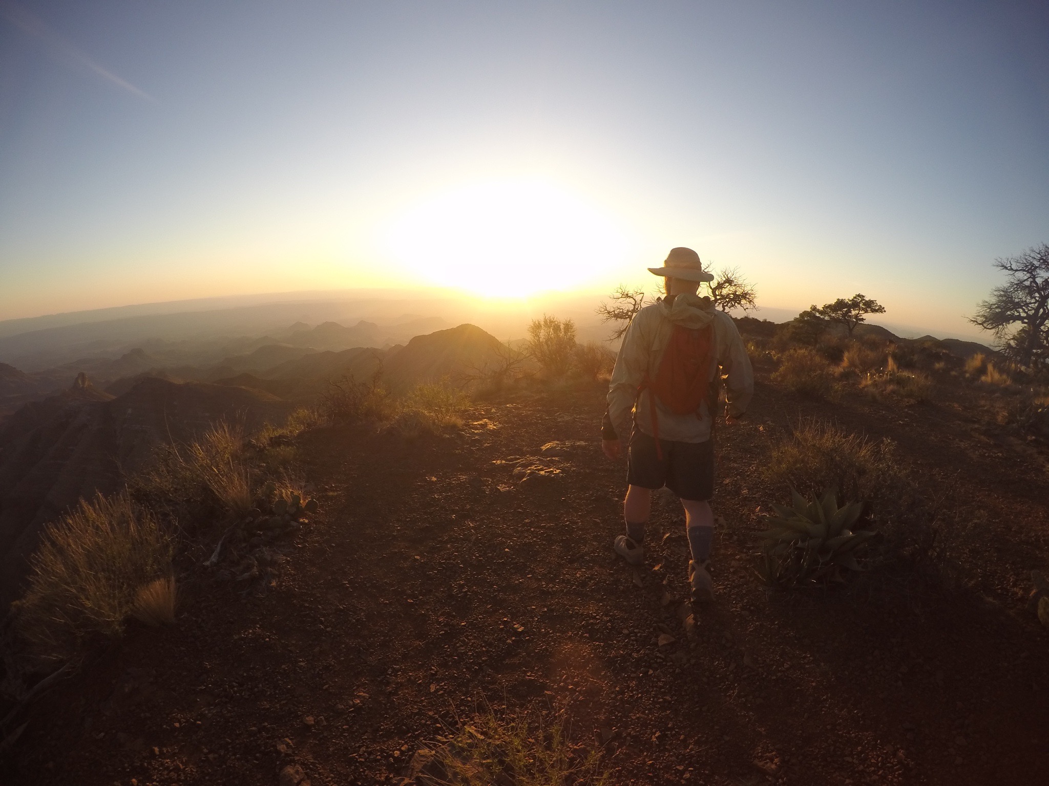 south rim sunset chris